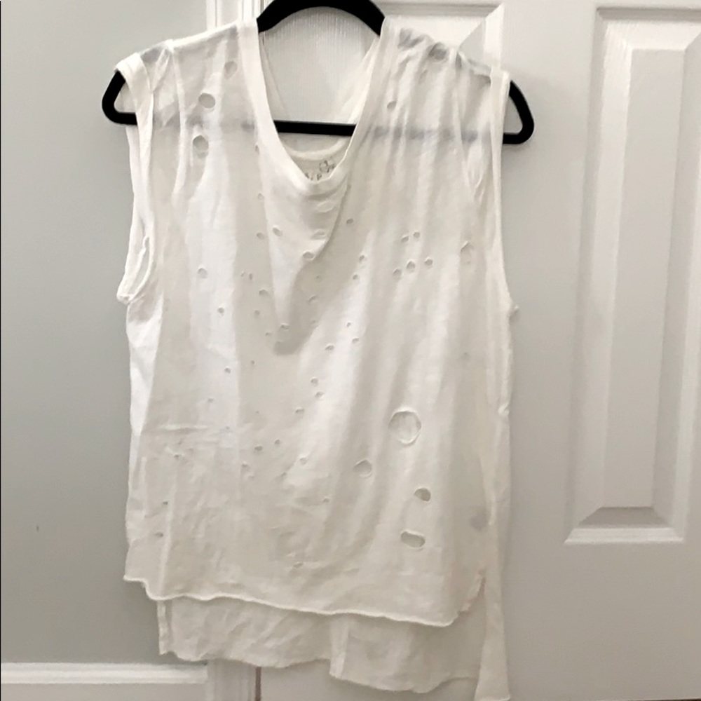 Vintage Ripped style t shirt